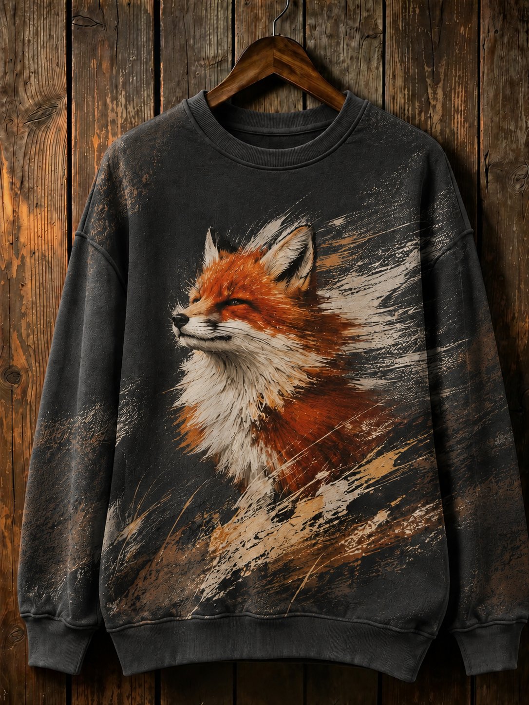 Women's Outdoor Casual Animal Print Sweatshirt