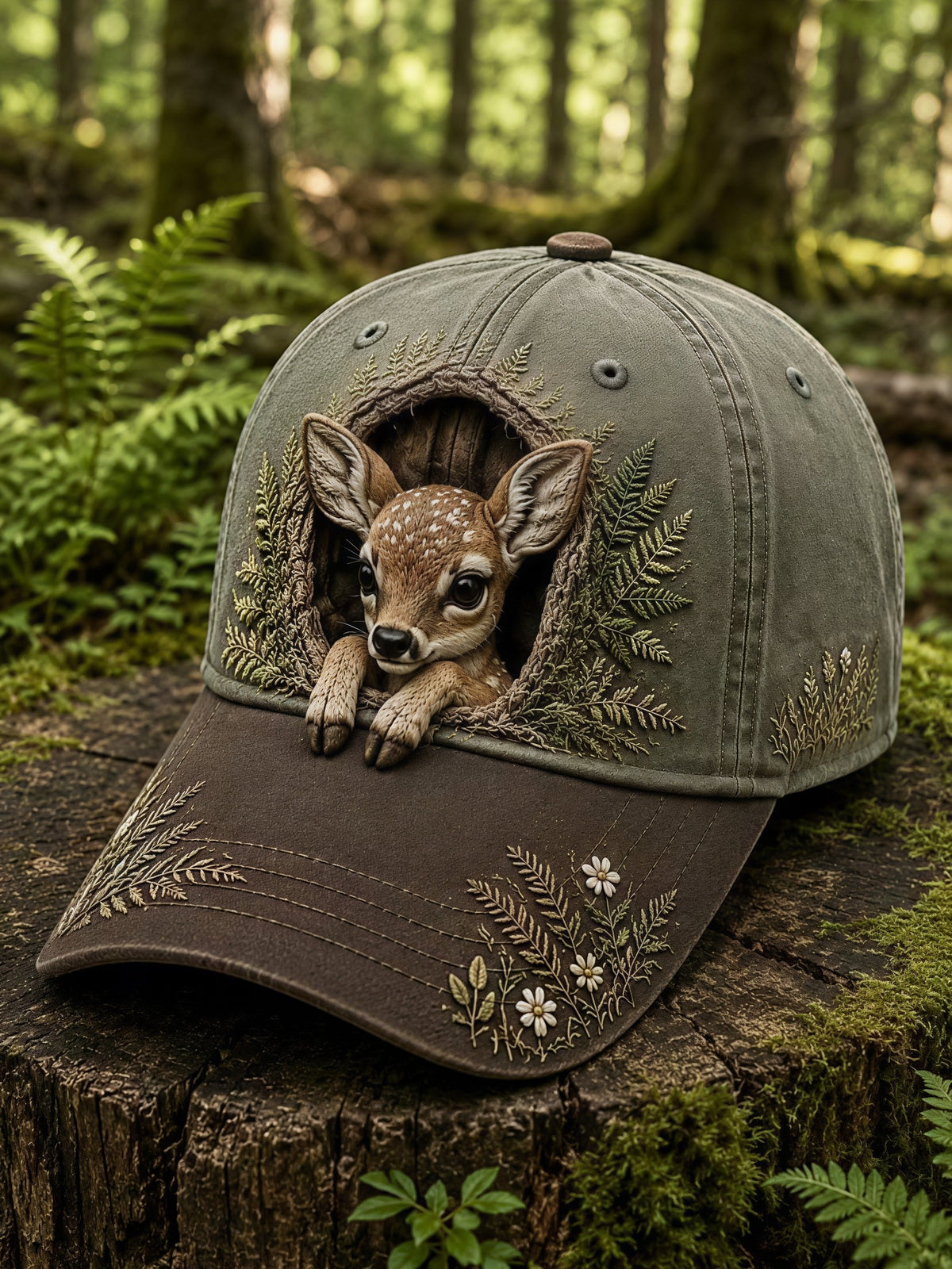 Nature Wildlife Print Hat