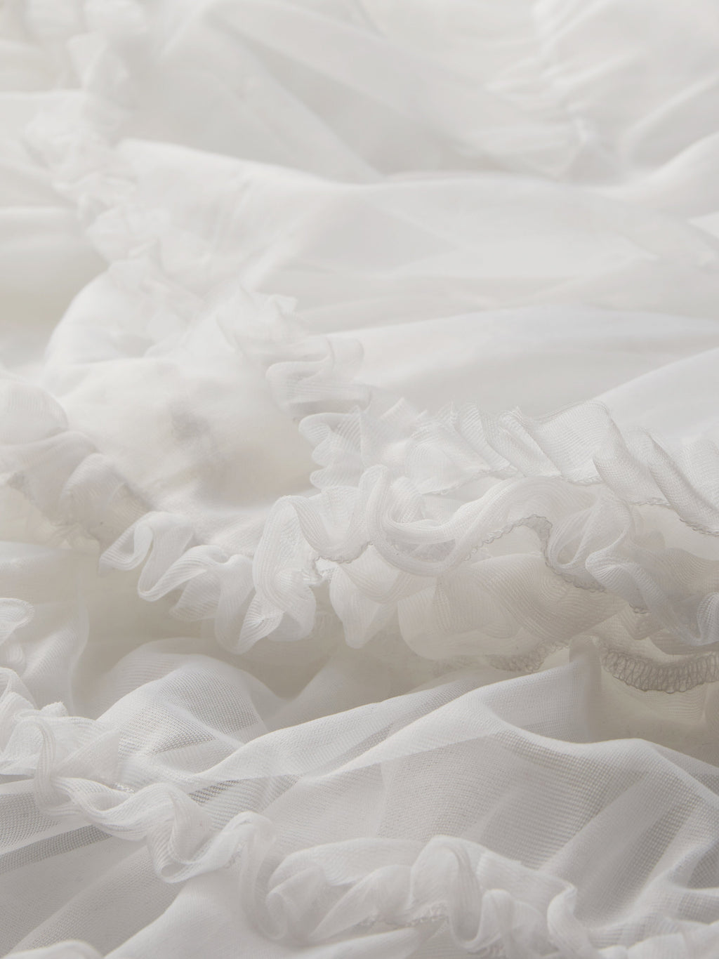 Multi-Layered Petticoat for Effortless Volume-Black