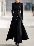 Elegant Long Blazer And Trousers Set