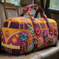 Hippie Van Quilted Duffle Bag