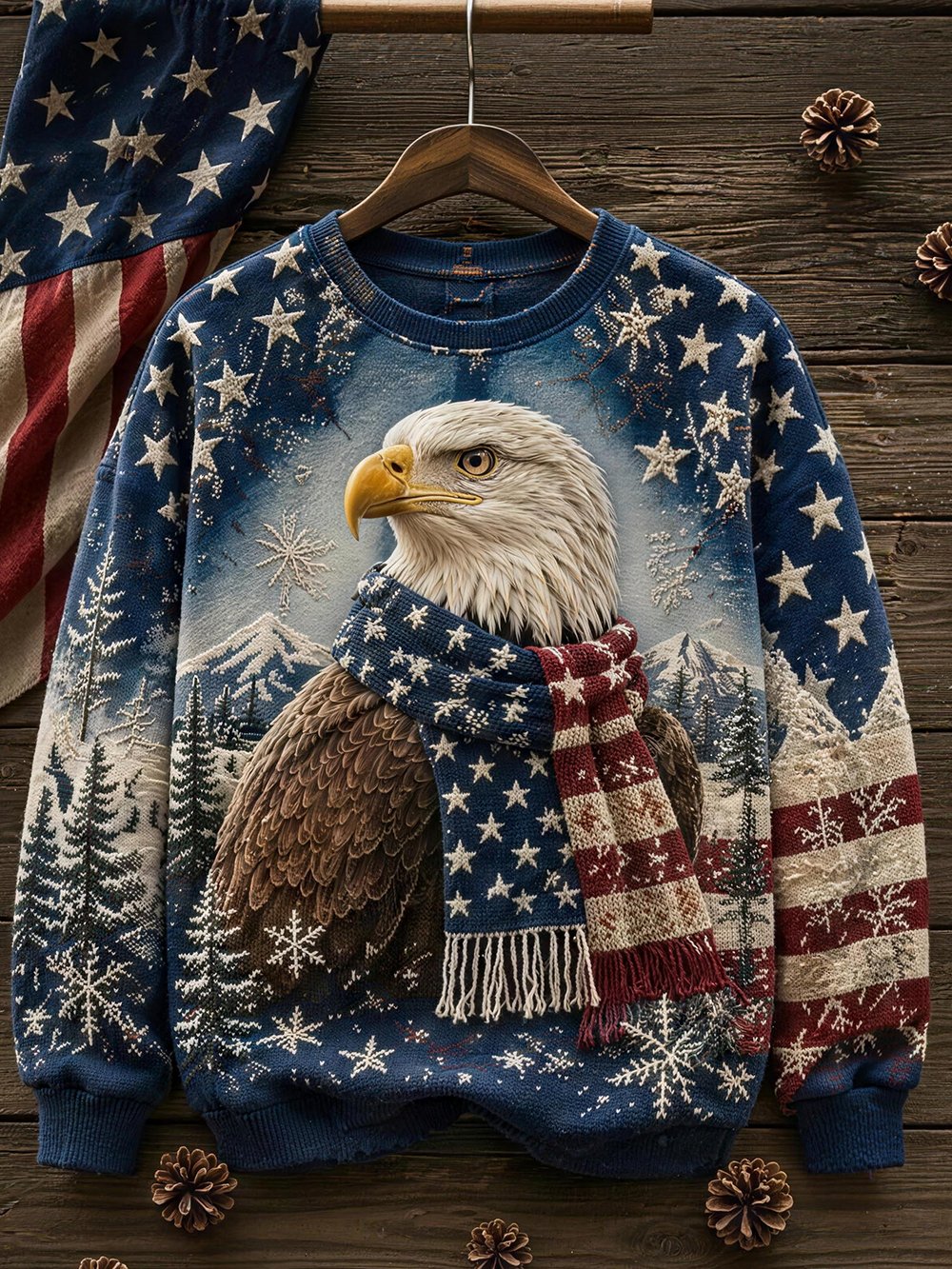 Women's Autumn Animal Print Crew Neck Long-Sleeve T-Shirt