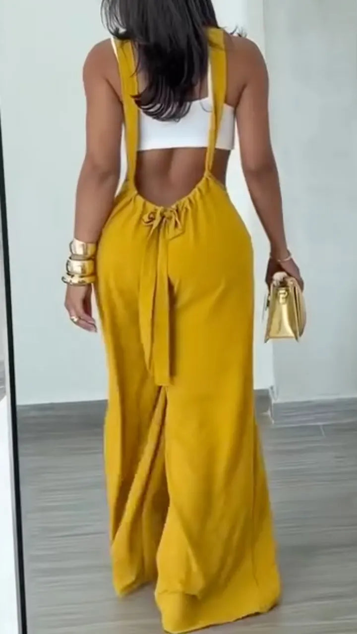 Women's Loose-Fit Streetwear Overalls