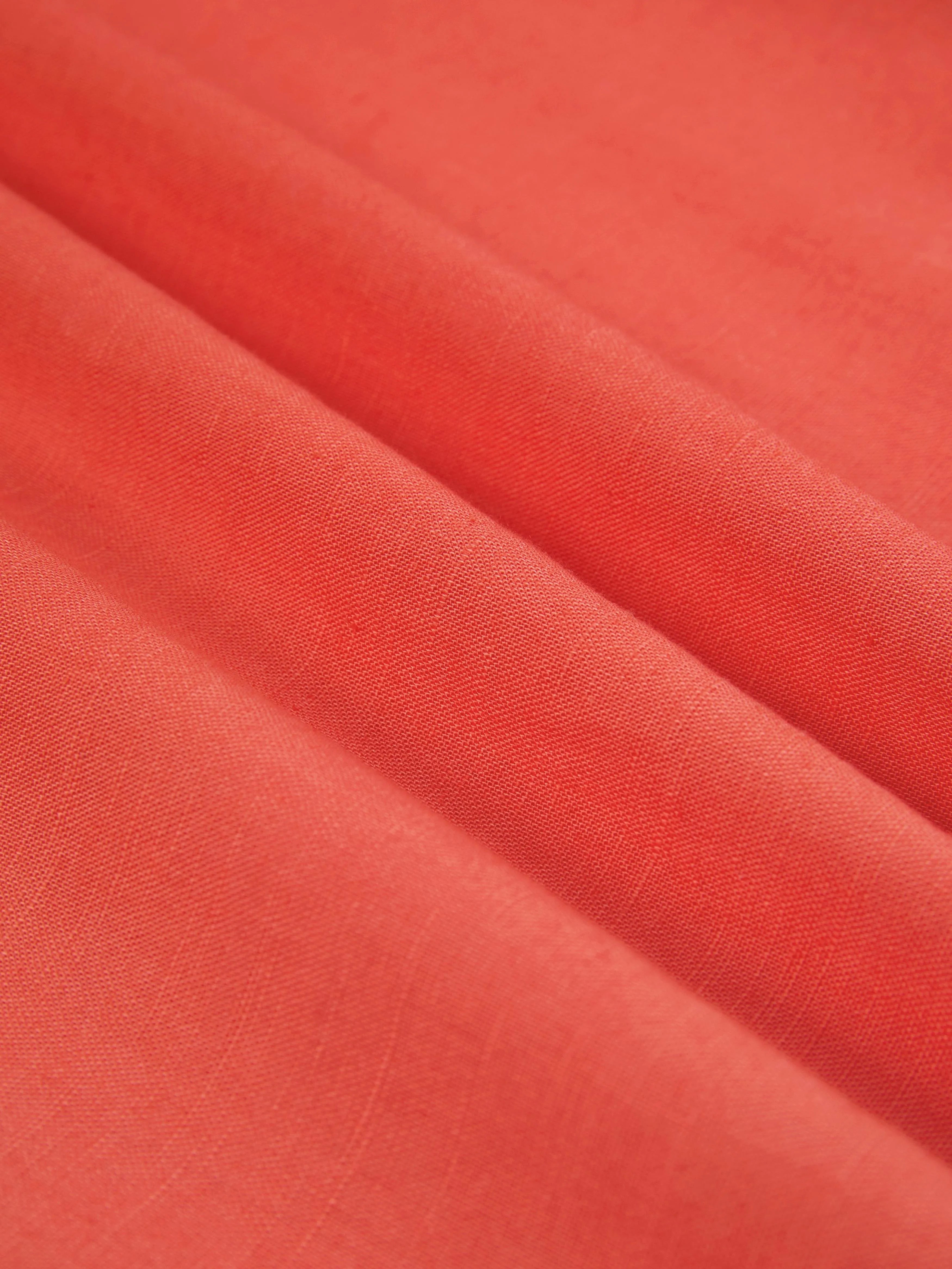 Maxi Cotton Dress, Half Sleeve, V Neck, Plain, Lace, Vacation, Vintage, Light Orange