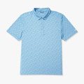 Polo de Golf AFTCO de Manga Corta con Protección Solar UPF 50+