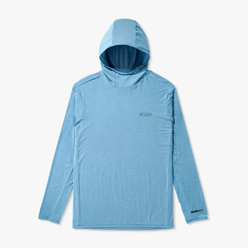 Camisa de Pesca con Capucha de Manga Larga AFTCO – Protección Solar UPF 50+