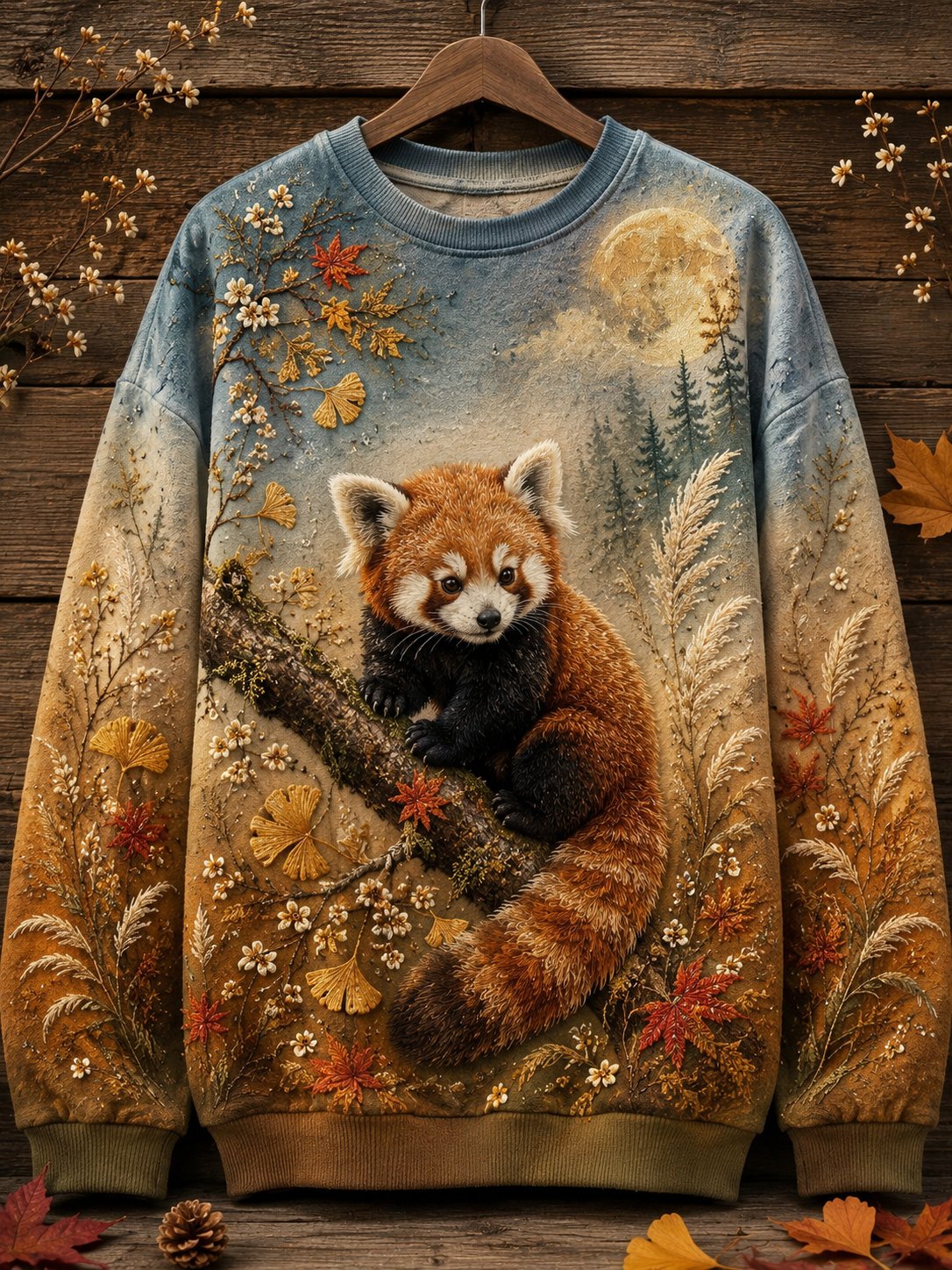 Men's Casual Animal Print Hoodie
