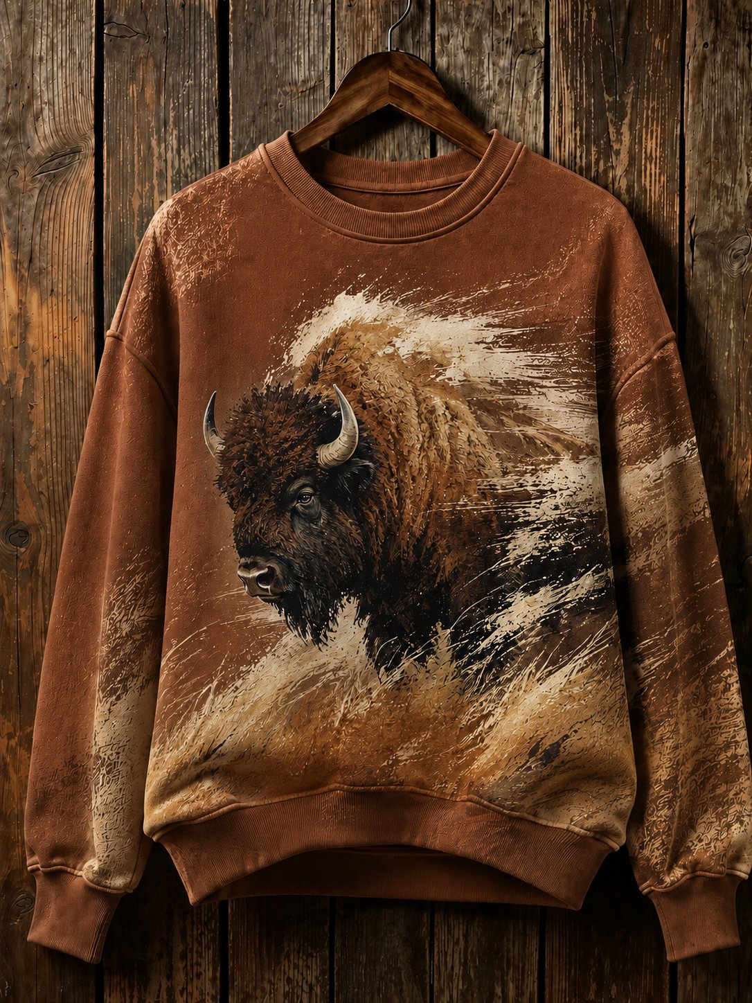 Women's Outdoor Casual Animal Print Sweatshirt
