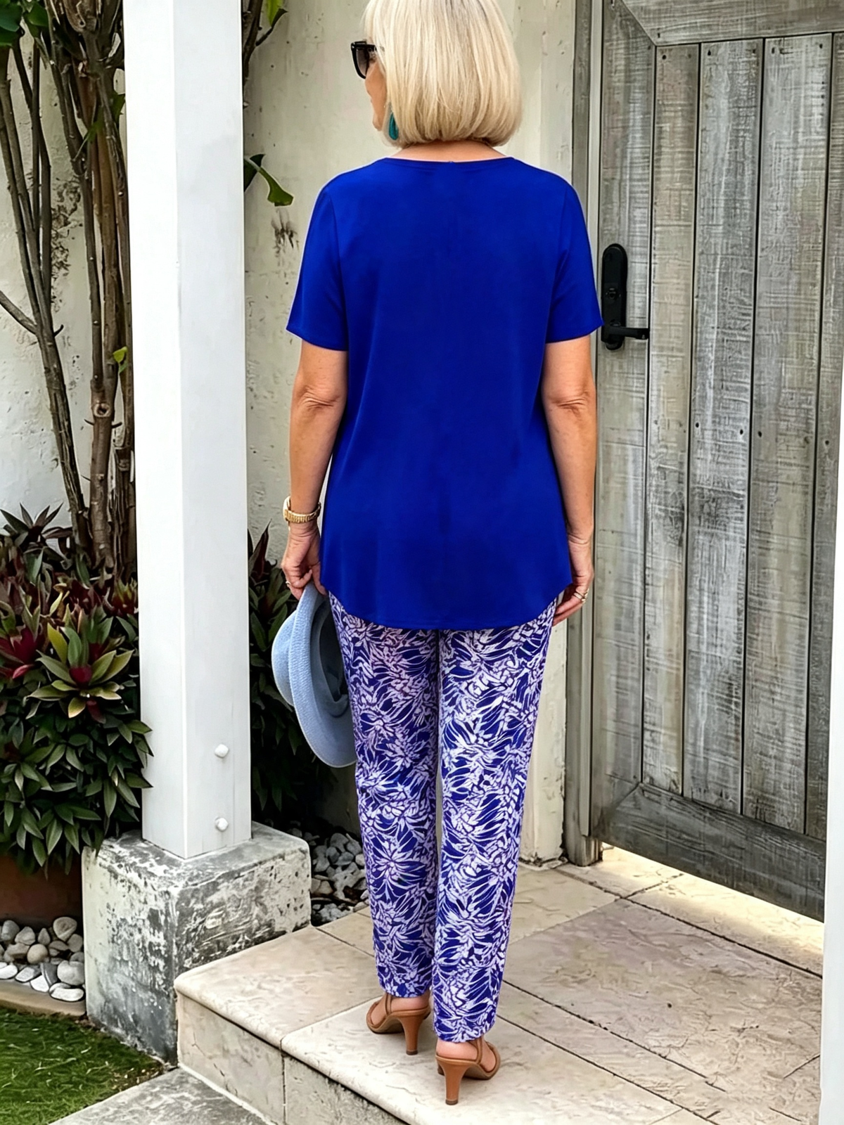 Vacation Two Piece Set Casual Holiday Loose Suit Two Piece Seaside Suit Holiday Clothing Sun Protection Suit