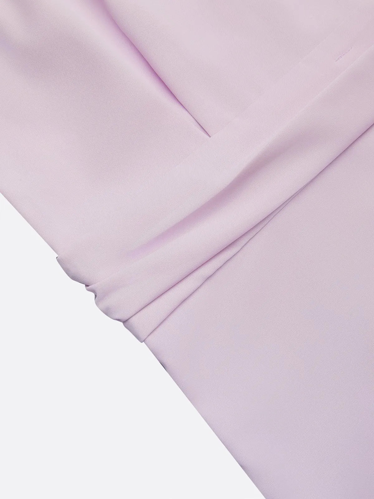 lavender Ruched Classic Boat Neck Cap Sleeve Raglan Sleeves Mermaid Floor-length Gown Dress