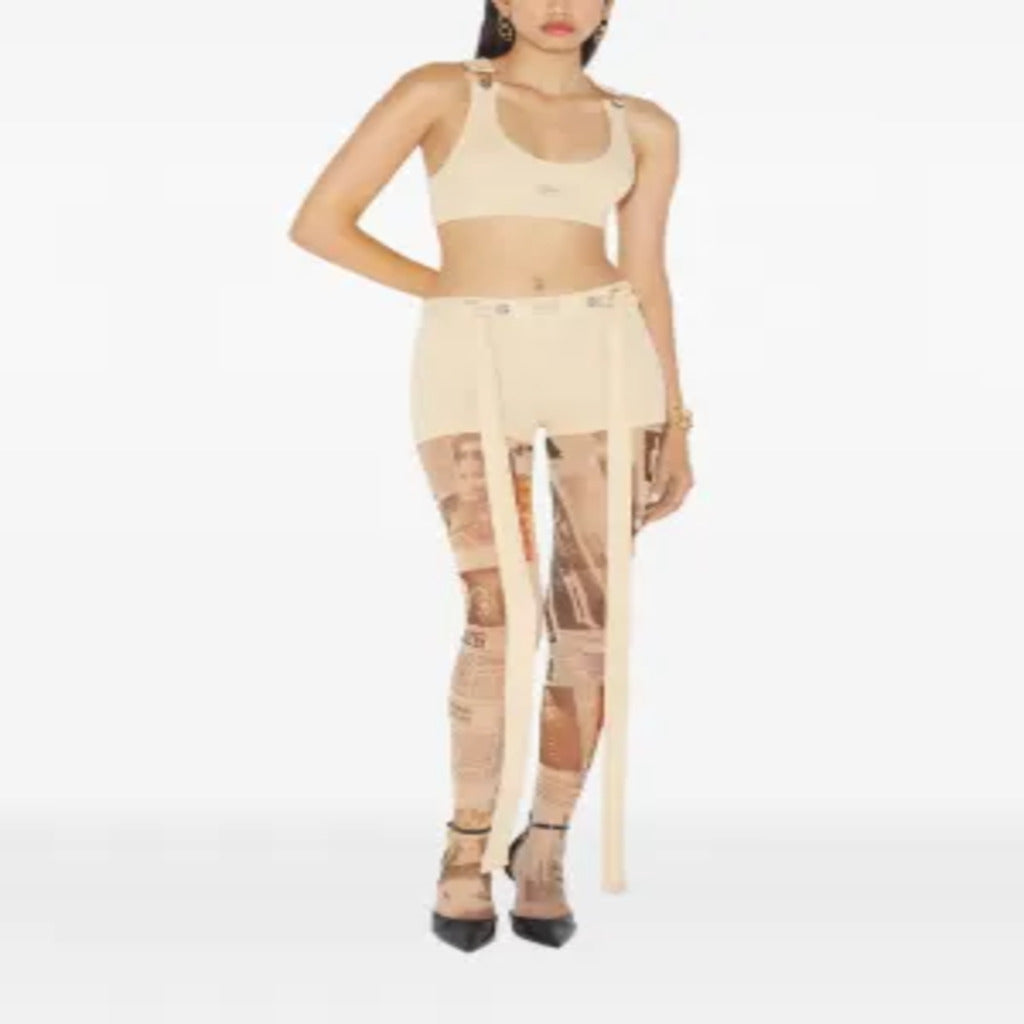 👙 Crop Top Jean Paul Gaultier a Costine