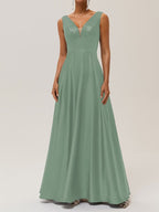 Purplish Blue Sequin A-Line Gown Satin Mother of the Bride or Groom Dress