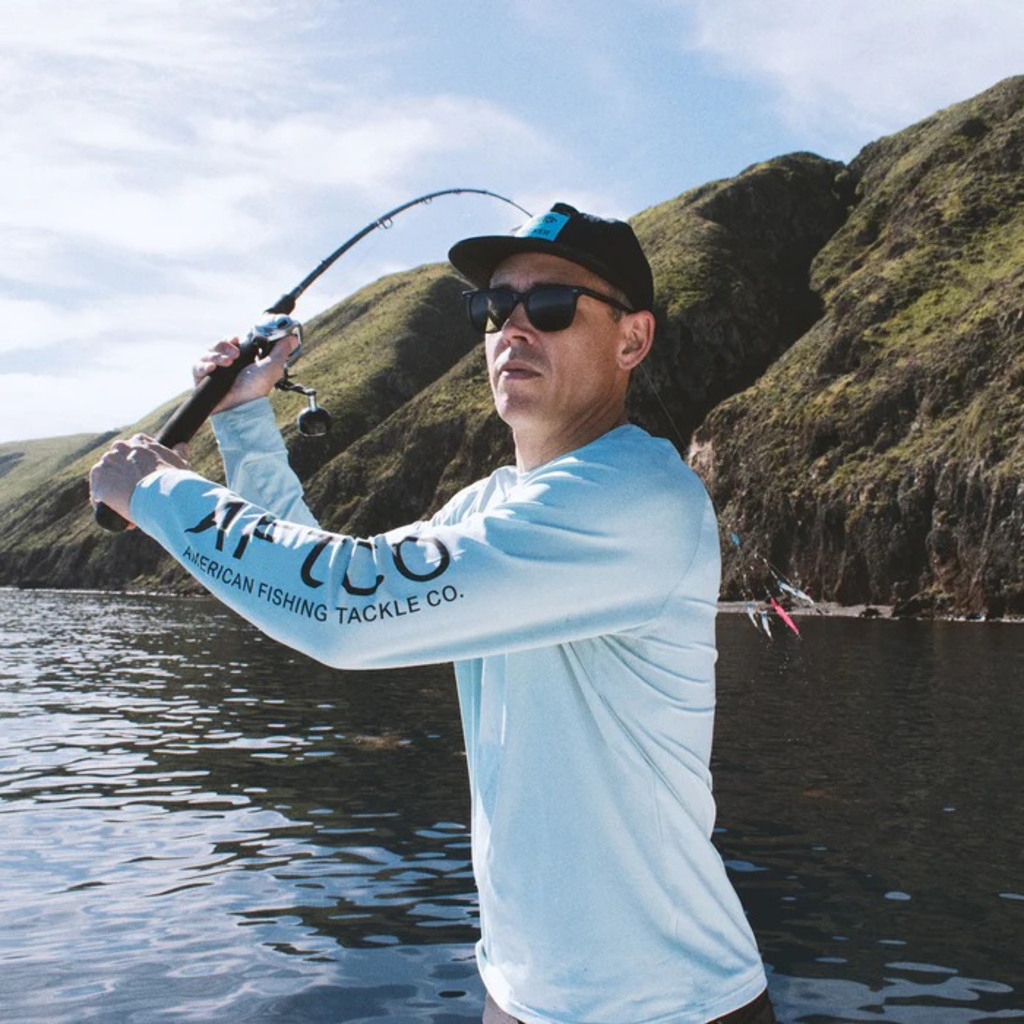 Camisa de Pesca AFTCO de Manga Larga con Protección Solar UPF 50+