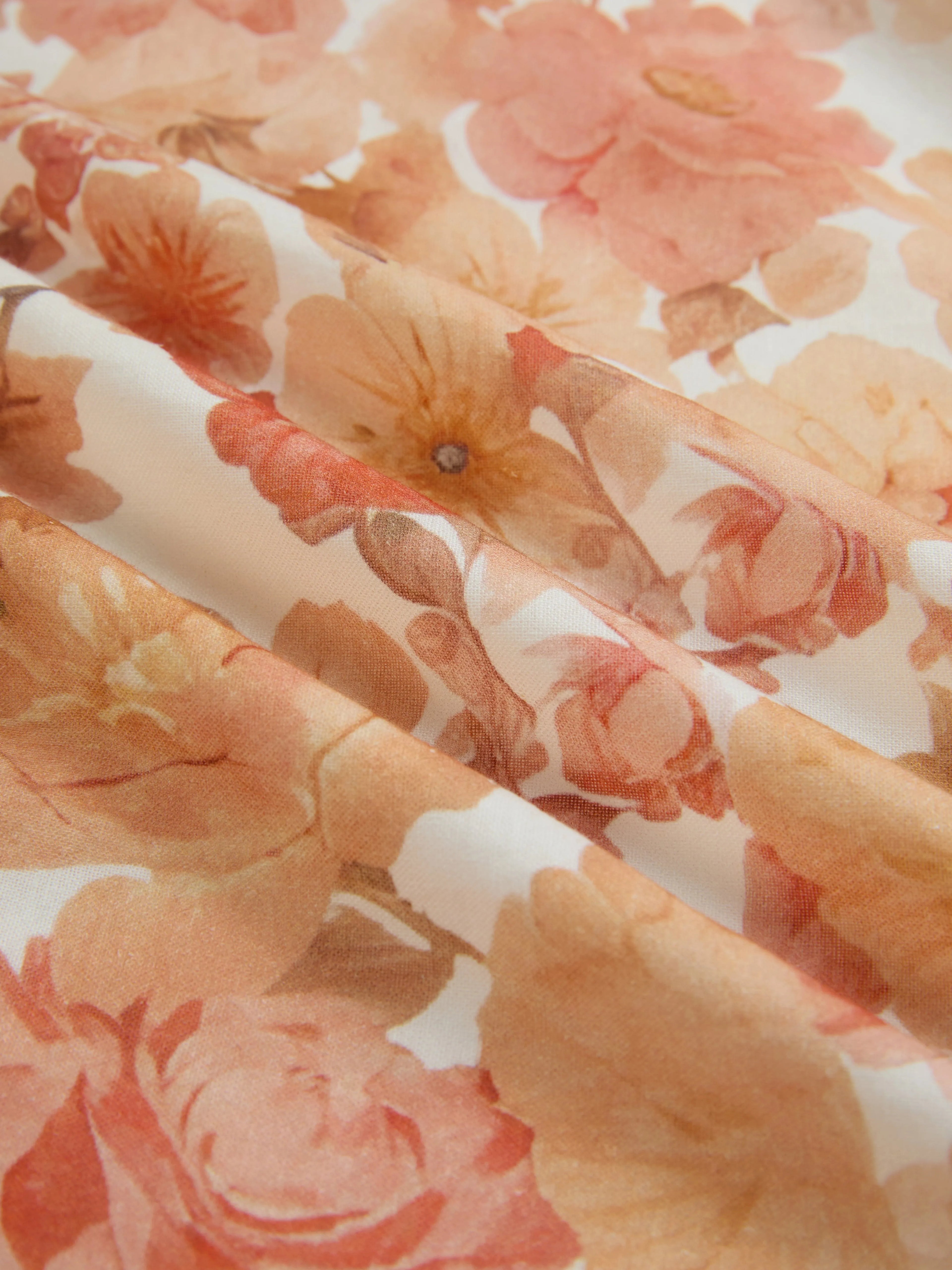 Maxi Linen Dress, Sleeveless, V Neck, Floral, Lace, Vacation, Vintage, Light Orange