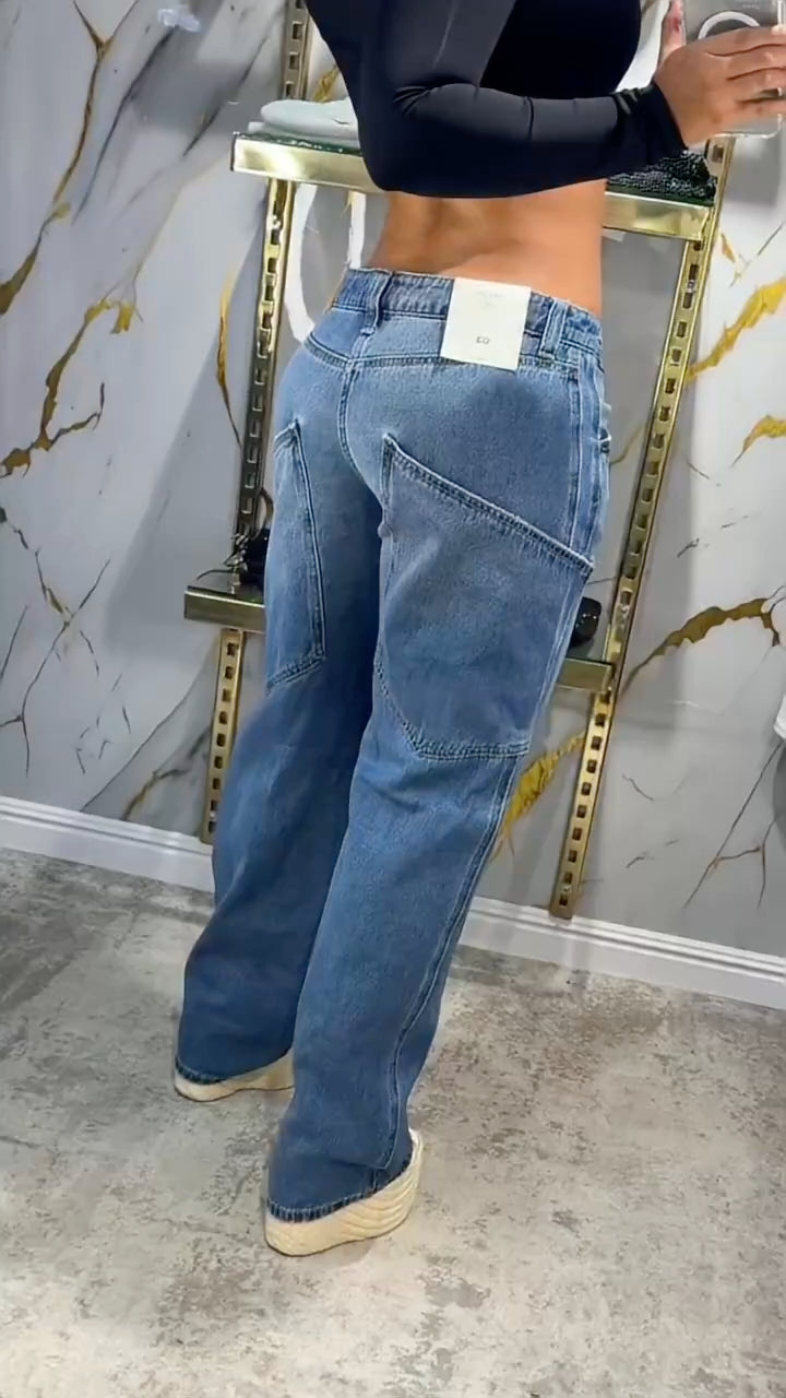 Vintage Baggy Carpenter Denim Pants