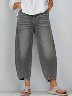 New Arrivals🔥 Women's Casual Simple Denim Cotton Pants