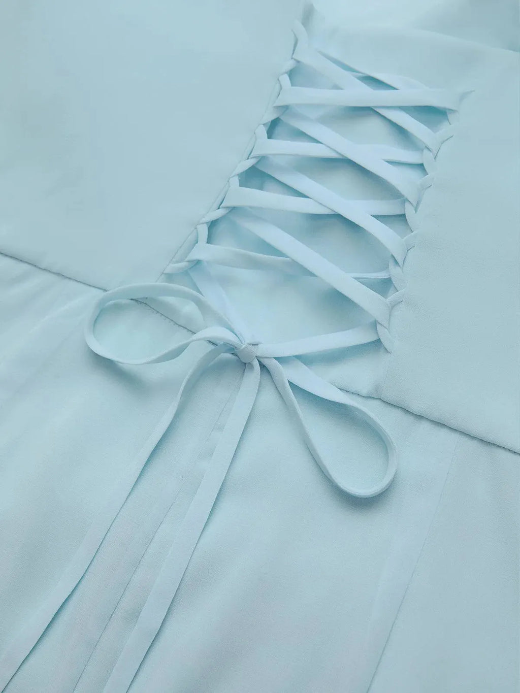 Light Blue 3D Floral Chiffon Boat Neck Cap Sleeve Sheath Gown Dress