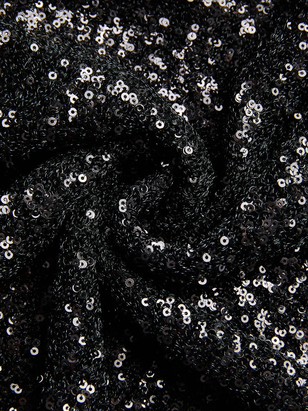 Black Sequin Halter Sleeveless Sheath Maxi Dress
