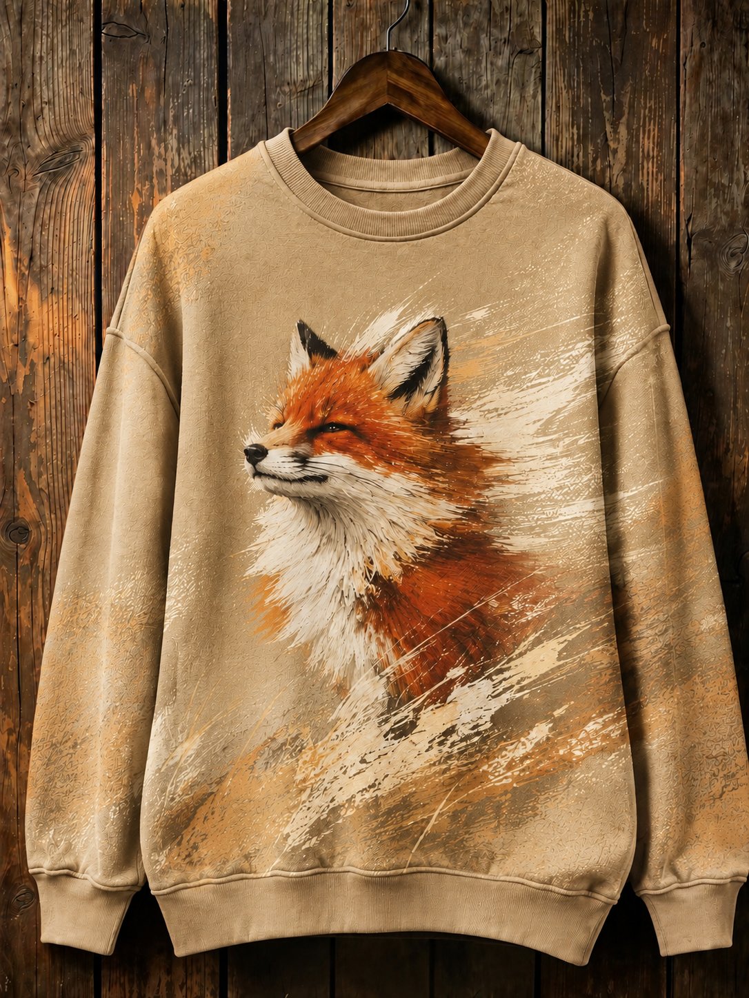 Women's Outdoor Casual Animal Print Sweatshirt
