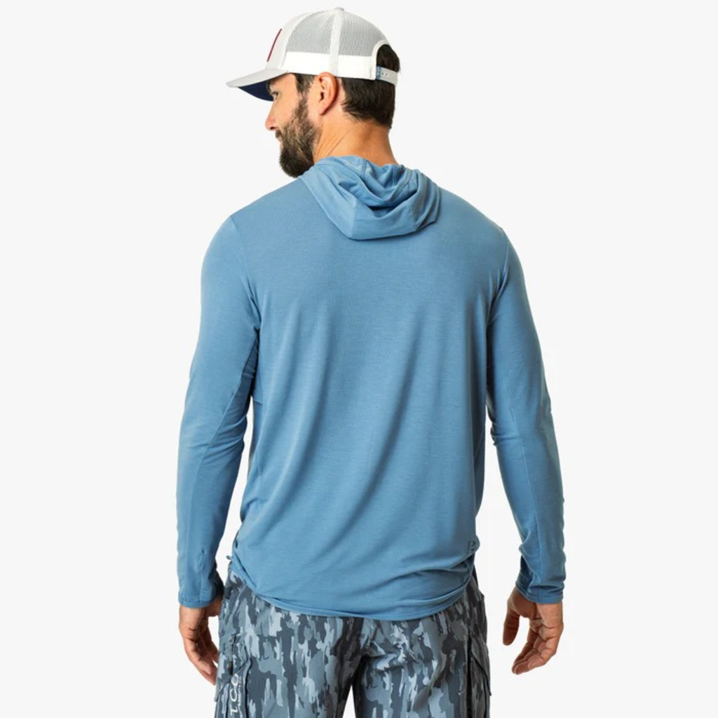 Camisa de Pesca con Capucha de Manga Larga AFTCO – Protección Solar UPF 50+