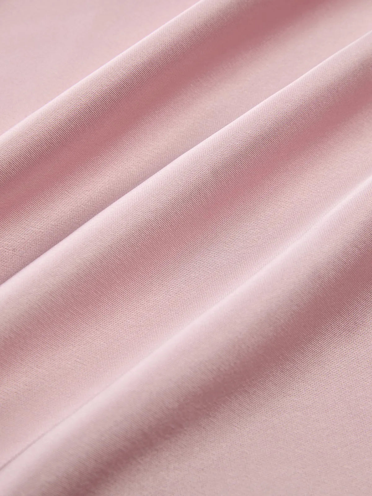 Pink Ruched Satin One Shoulder Sleeveless A-Line Gown Dress