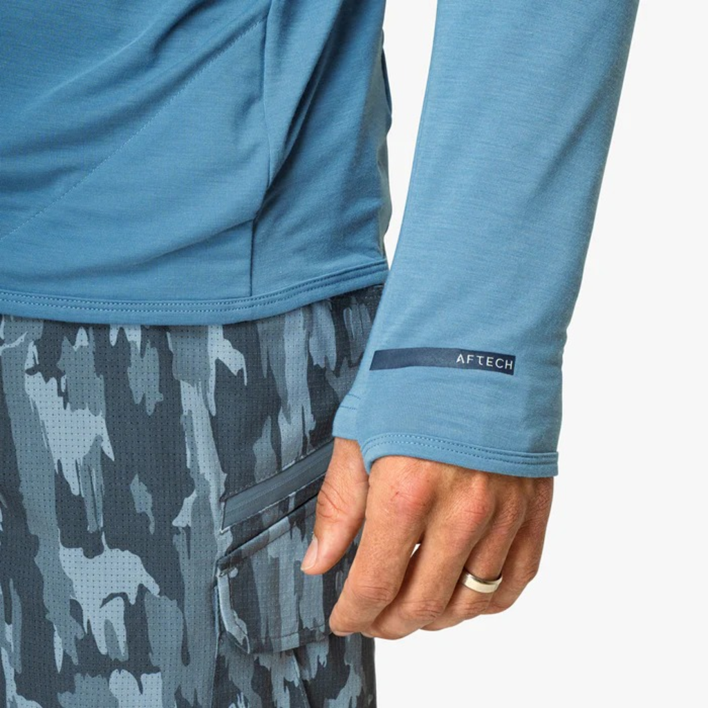 Camisa de Pesca con Capucha de Manga Larga AFTCO – Protección Solar UPF 50+
