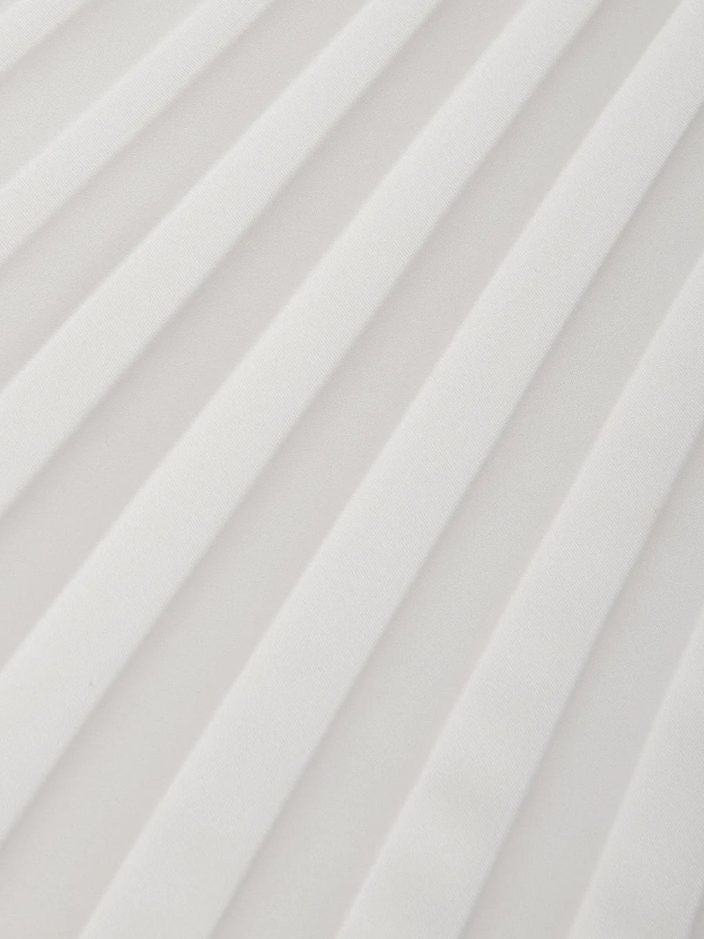 White Pleated Satin Strapless Sleeveless A-Line Maxi Dress