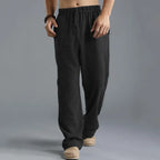 Men'S Vintage Drawstring Casual Cotton Linen Pants