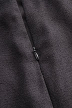 Pearl Button Vest And Maxi Skirt Two-Piece Set