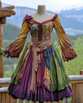 Renaissance-inspired country style vacation dress cbfb 3401