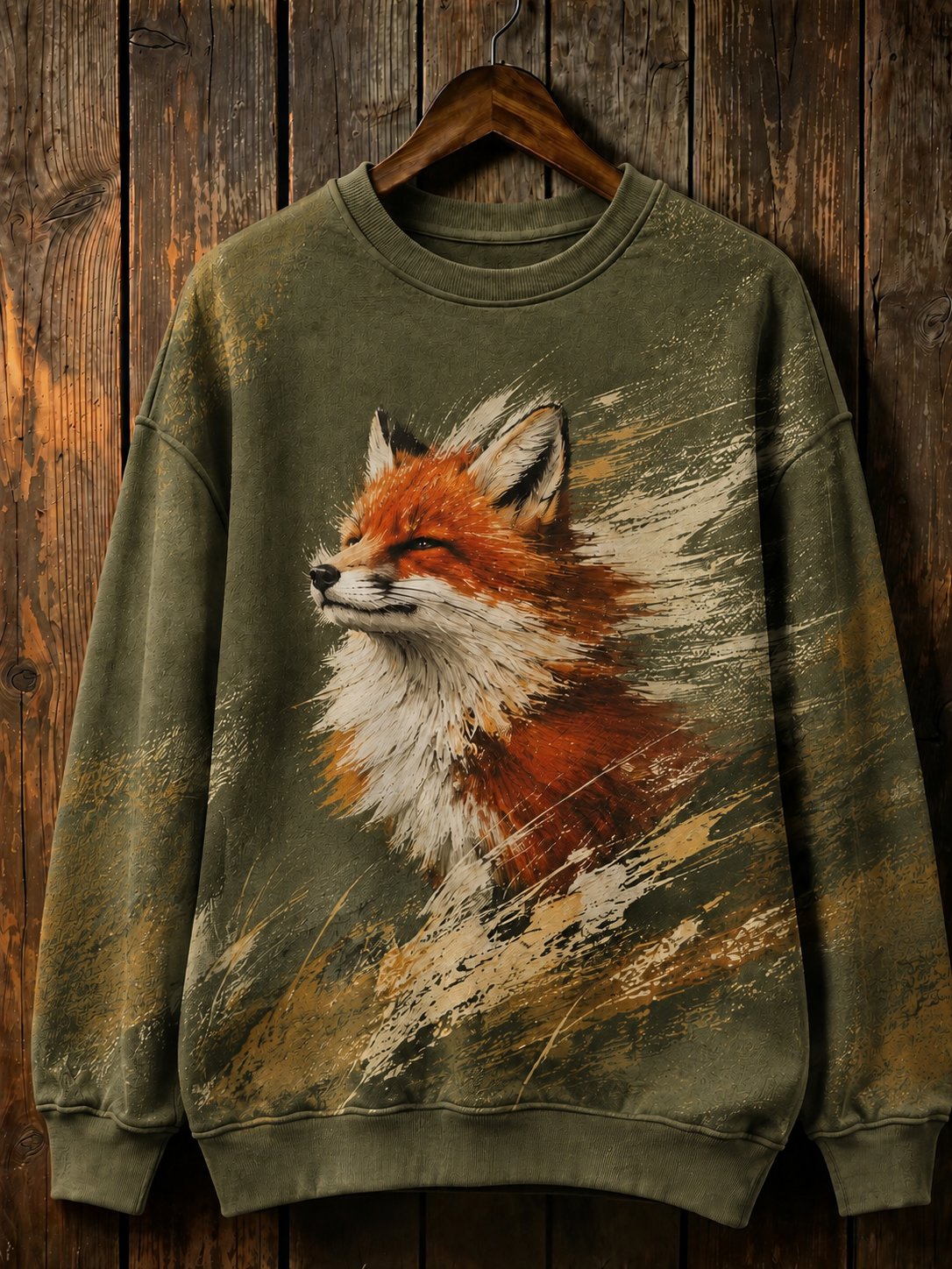 Women's Outdoor Casual Animal Print Sweatshirt