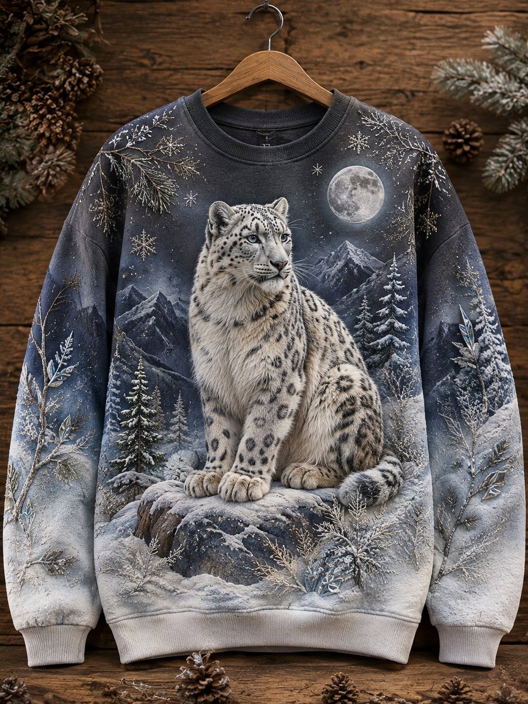 Men's Casual Animal Print Hoodie