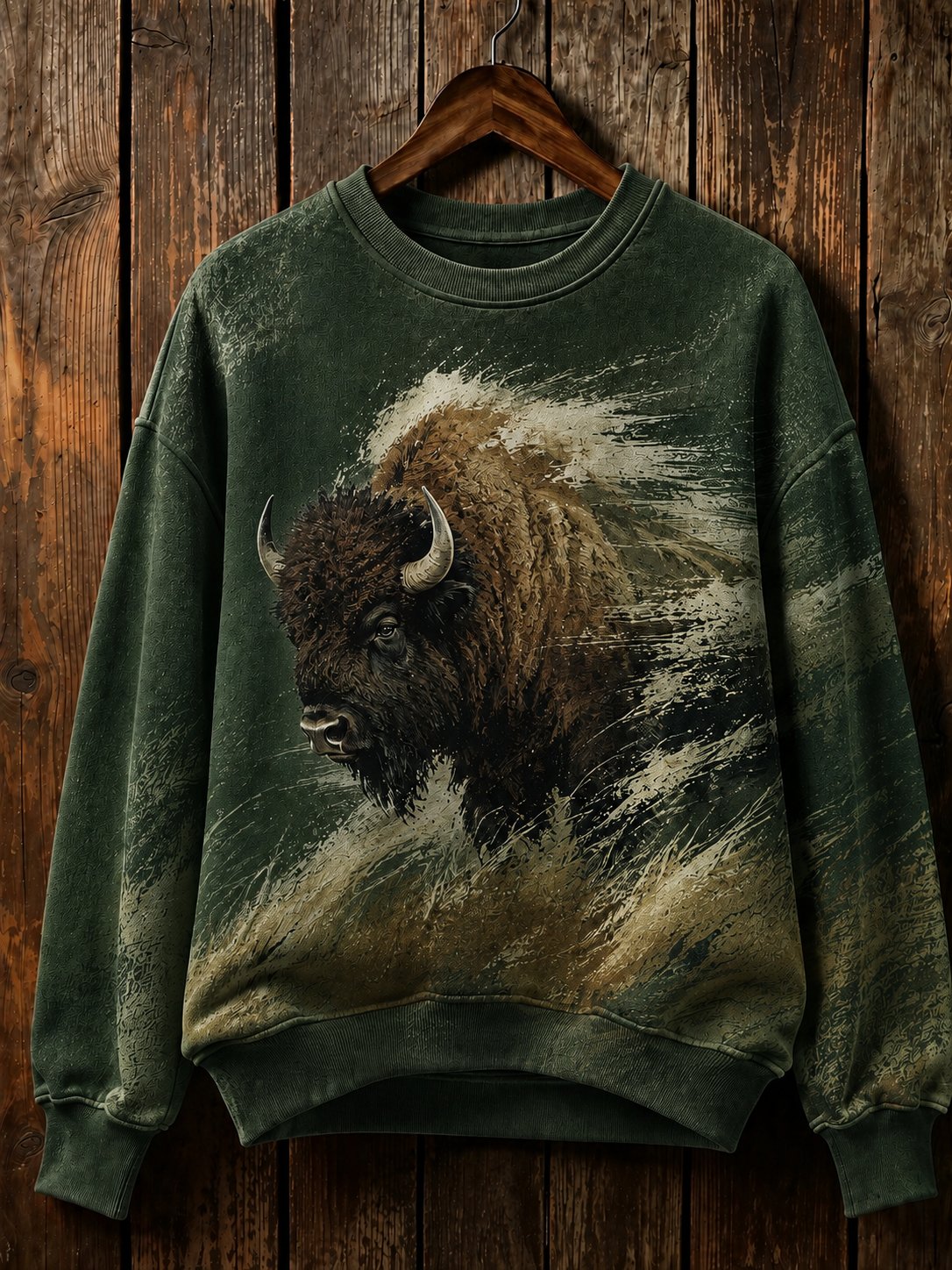 Women's Outdoor Casual Animal Print Sweatshirt