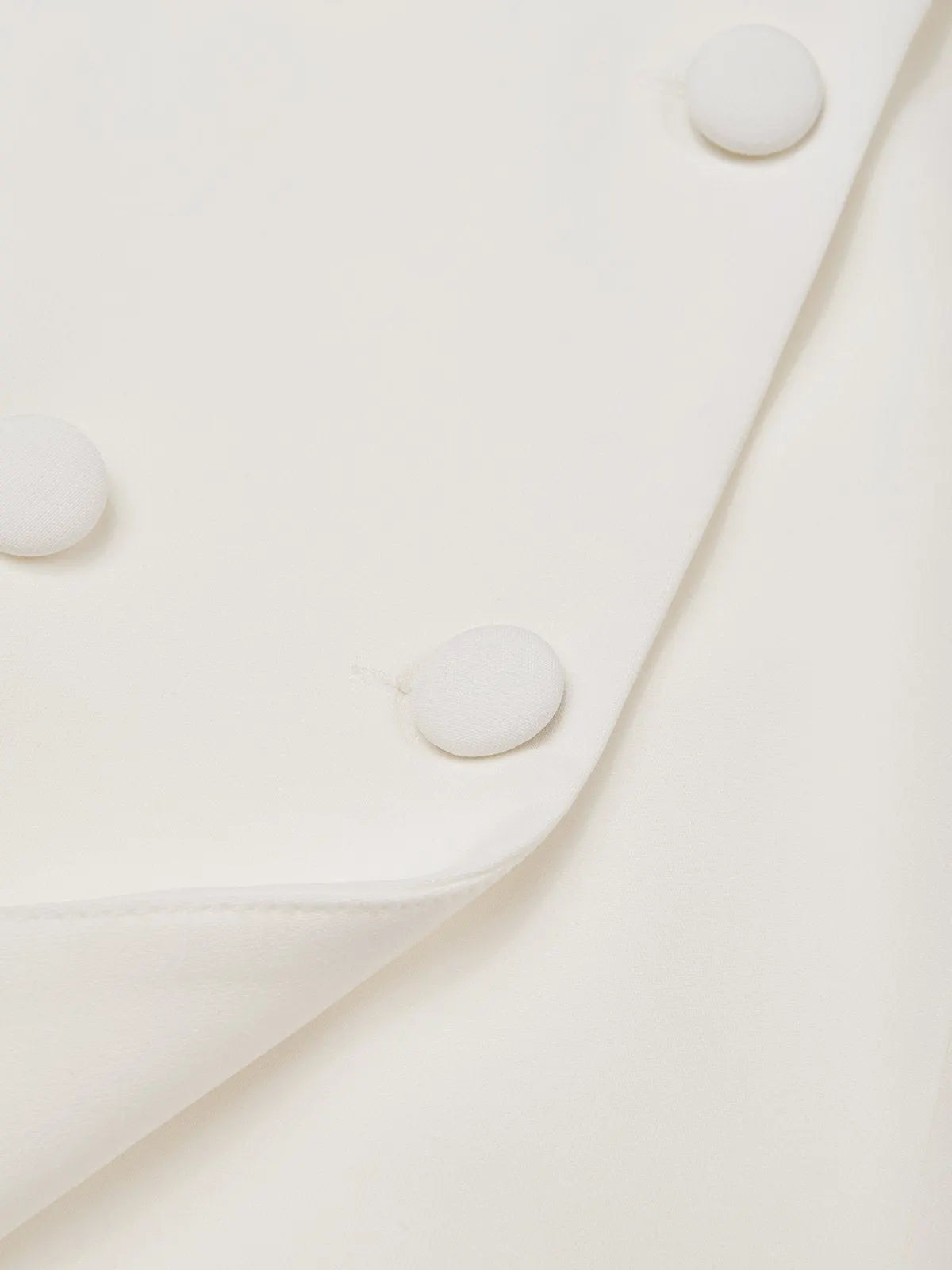 White Buckle Blazer V Neck Sleeveless A-Line Mini Homecoming Dress
