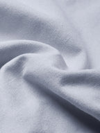Midi Linen Dress, Half Sleeve, Shawl Collar, Plain, Button Design, French Vintage, lavender