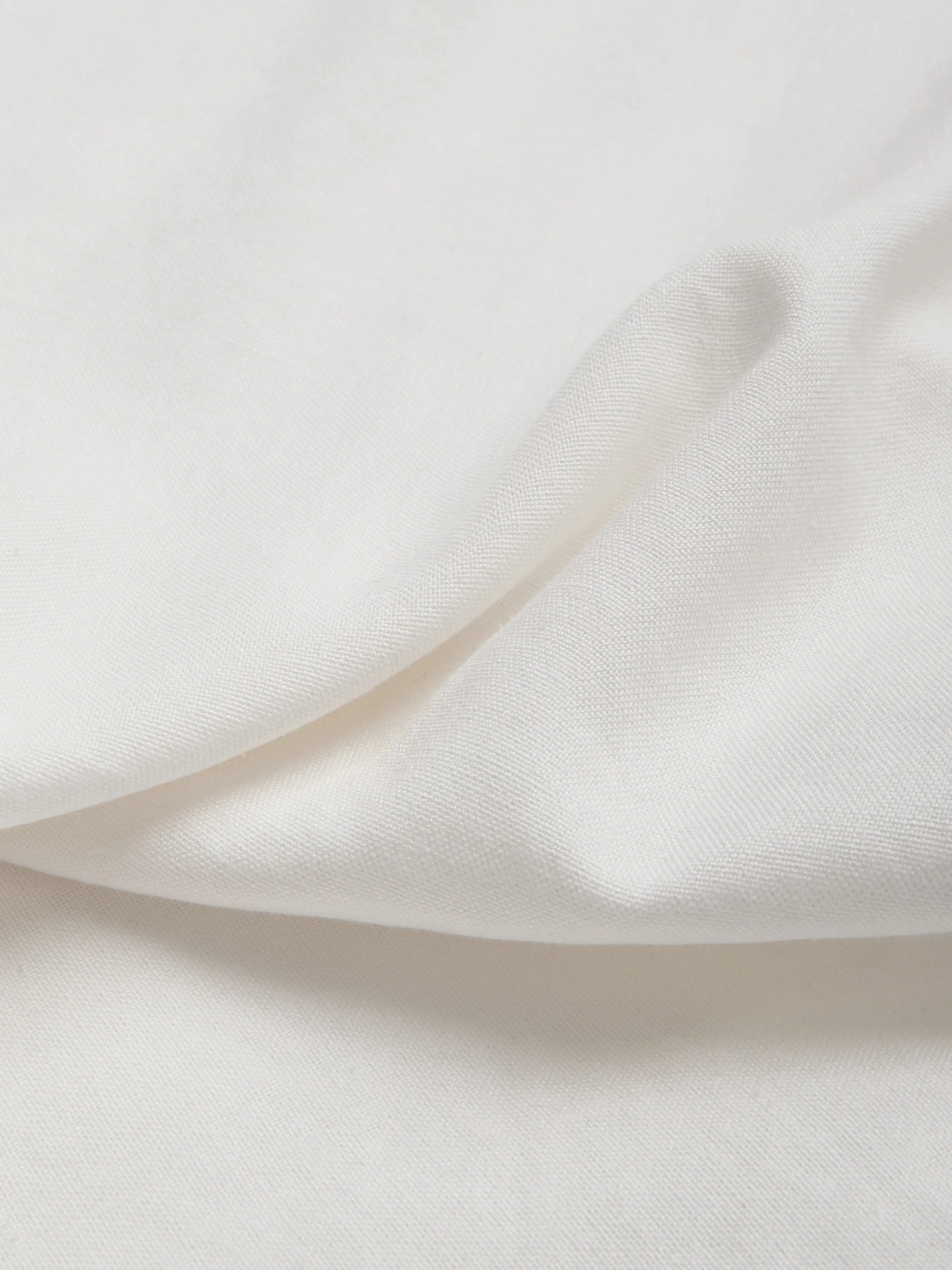 Midi Linen Dress , Sleeveless, V Neck, Plain, Belt Design, Vintage, White