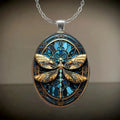 Boho Dragonfly Pendant Necklace