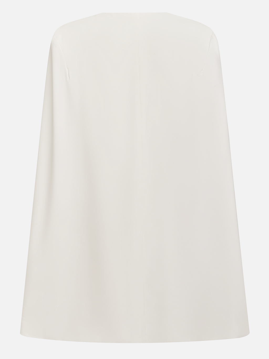 White Buckle Blazer V Neck Sleeveless A-Line Mini Homecoming Dress