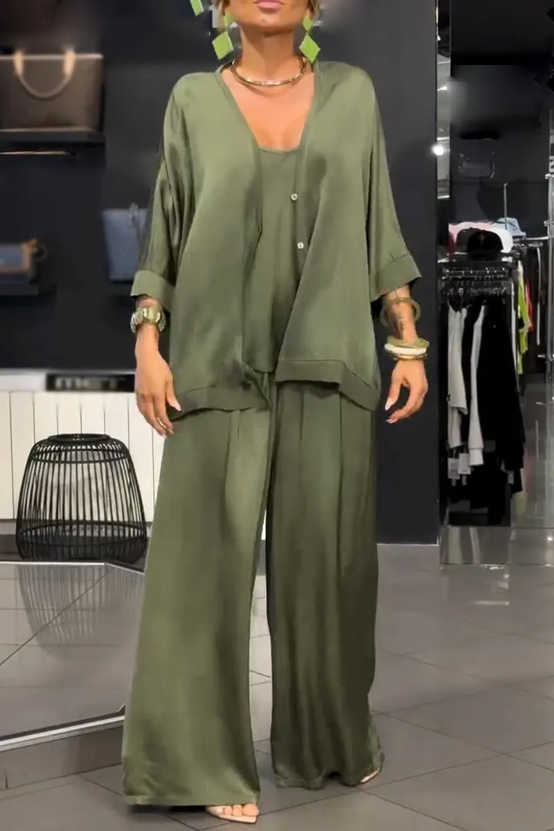 Women's Loose Casual Three Piece Set