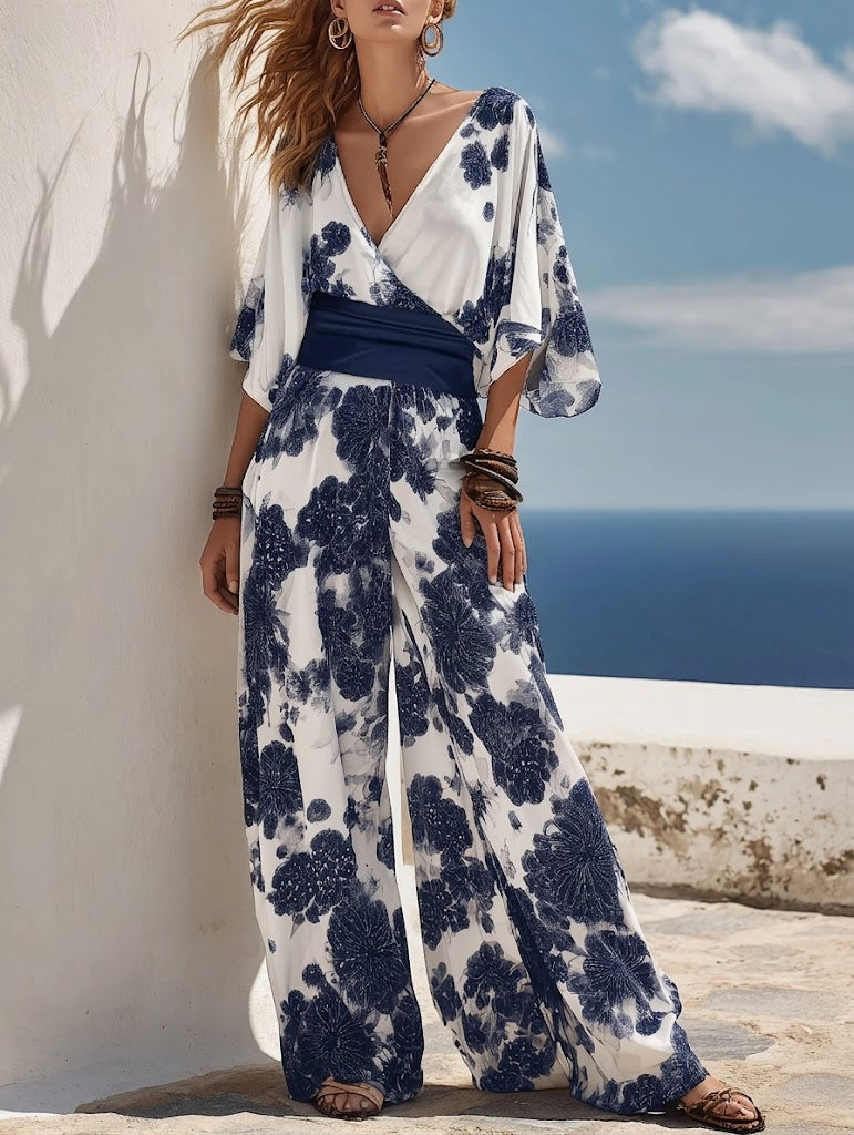 Cozy Printed Jumpsuit