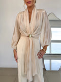 An Elegant And Cozy Shirt With Multiple Ways To Wear